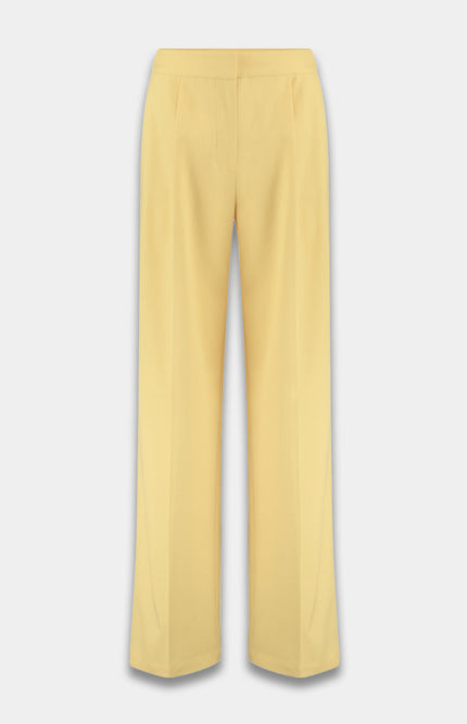 Harper & Yve Broek Anna Light Yellow SS6N106 Stretchshop.nl