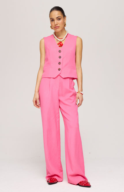 Harper & Yve Broek Anna Lovely Pink HS25N100 Stretchshop.nl