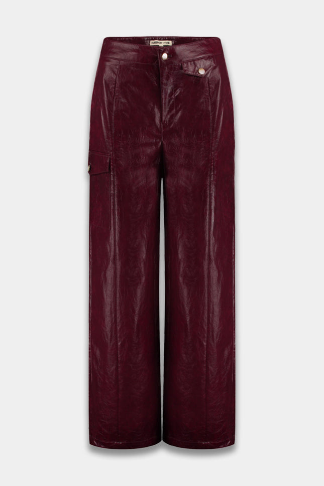 Harper & Yve Broek Bodi Red Wine SS6N100 Stretchshop.nl
