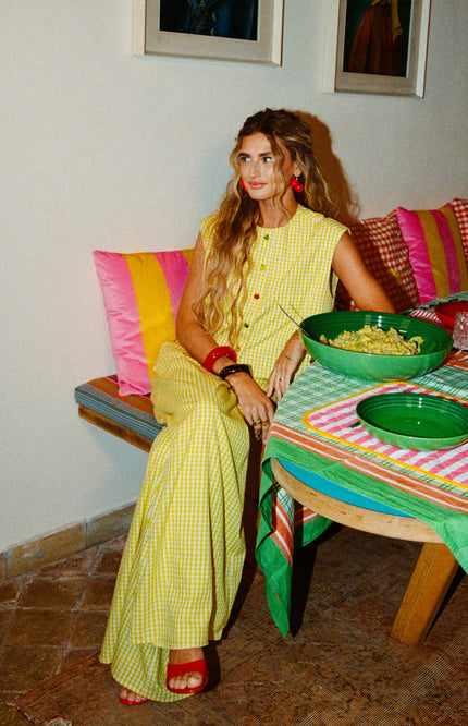 Harper & Yve Broek Charlie Lemon HST25P100 Stretchshop.nl