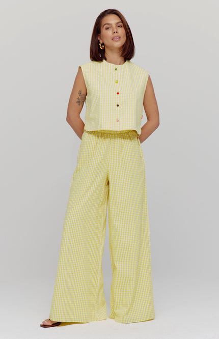 Harper & Yve Broek Charlie Lemon HST25P100 Stretchshop.nl