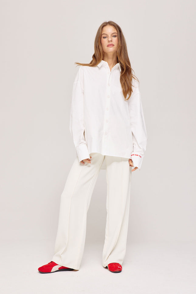 Harper & Yve Broek Hana Ecru SS25P107 Stretchshop.nl