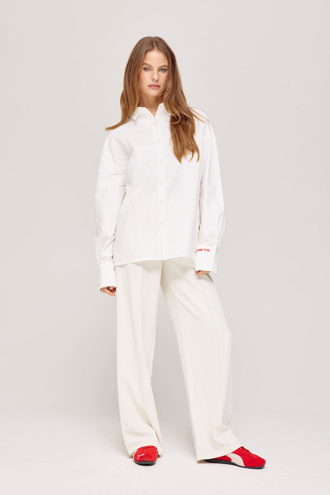 Harper & Yve Broek Hana Ecru SS25P107 Stretchshop.nl
