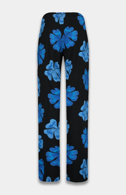 Harper & Yve Broek Jane Blue Bloom SS6T100 Stretchshop.nl