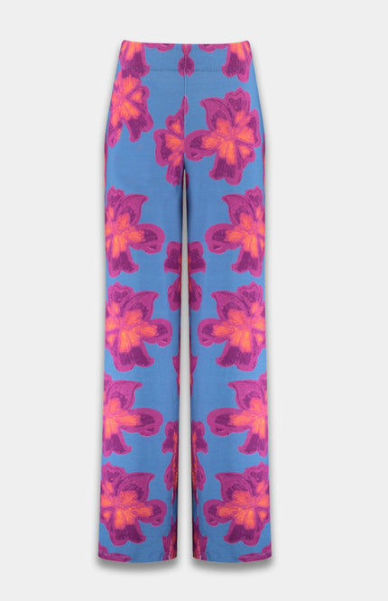 Harper & Yve Broek Jane Bold Flower Wild Aster AW25T102 Stretchshop.nl