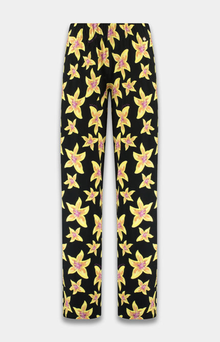 Harper & Yve Broek jane cheeky flower yellow Stretchshop.nl