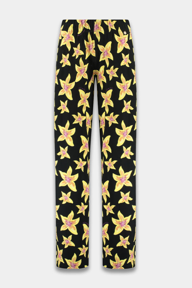 Harper & Yve Broek jane cheeky flower yellow Stretchshop.nl