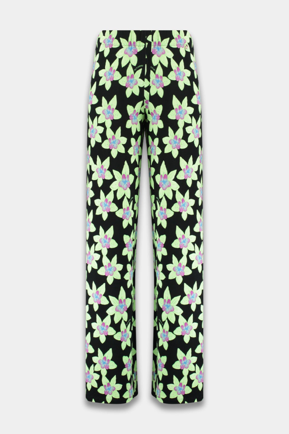 Groene bloemenbroek Jane van Harper & Yve, comfortabel en stijlvol, met een losvallende pasvorm en bloemenprint.