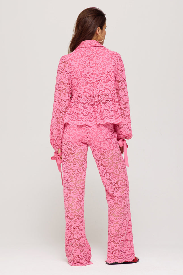 Harper & Yve Broek Lola Bittersweet Pink SS25P104 Stretchshop.nl