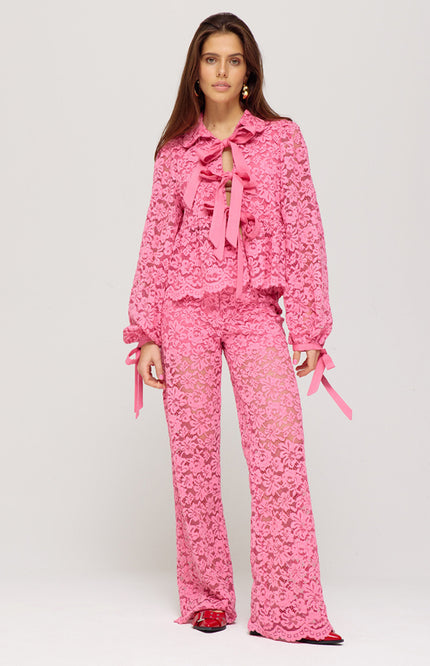 Harper & Yve Broek Lola Bittersweet Pink SS25P104 Stretchshop.nl