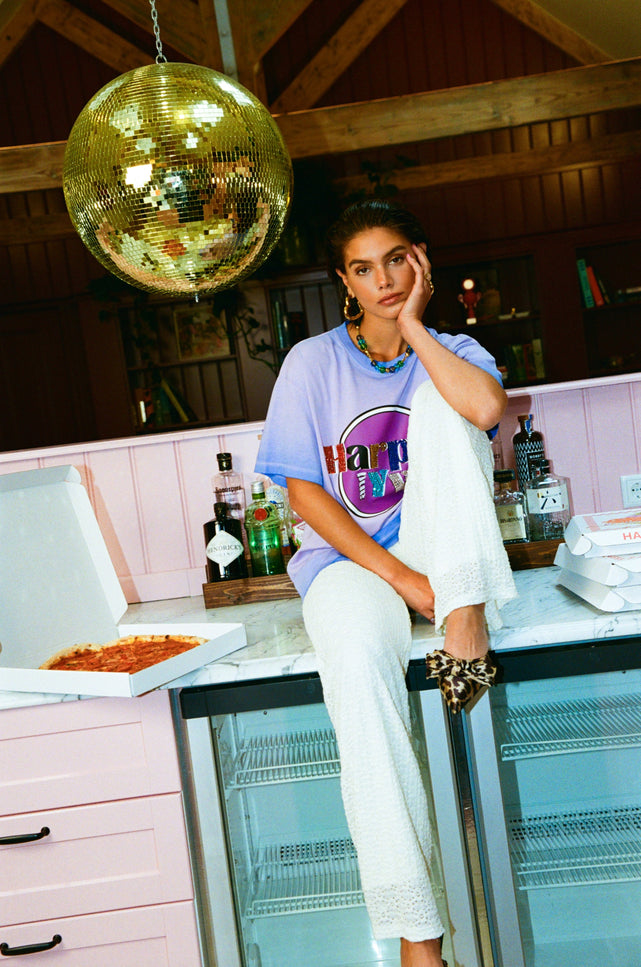 Harper & Yve Broek Lora Ecru SS25P101 Stretchshop.nl