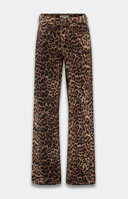Harper & Yve Broek Mayra Lexie Leopard HS25R101 Stretchshop.nl