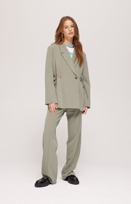 Harper & Yve Broek Poppy Taupe SS25N100 Stretchshop.nl
