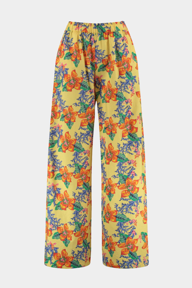 Harper & Yve Broek Riley Banana Flower HS25C101 Stretchshop.nl