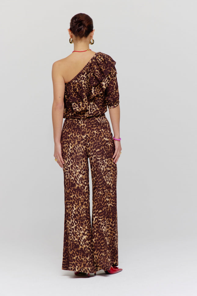 Harper & Yve Broek Rosie Lexie Leopard HS25J100 Stretchshop.nl