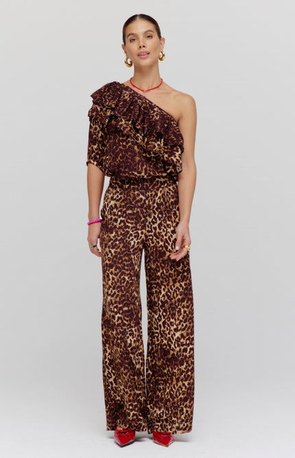 Harper & Yve Broek Rosie Lexie Leopard HS25J100 Stretchshop.nl