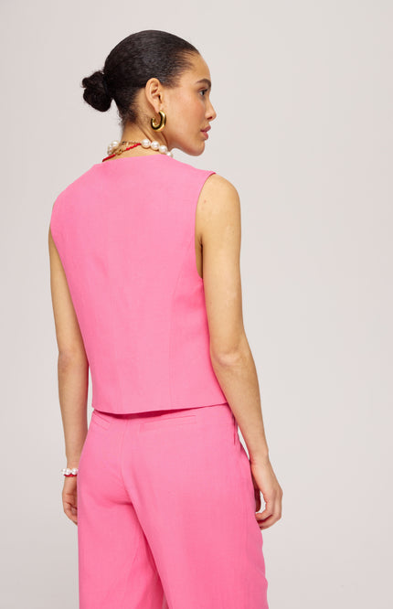 Harper & Yve Gilet Ivana Lovely Pink HS25N202 Stretchshop.nl