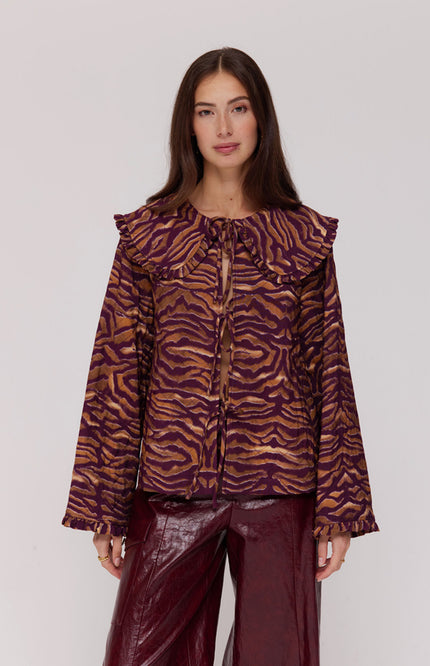 Harper & Yve Jacket Robbin Trashy Tiger SS6P202 Stretchshop.nl