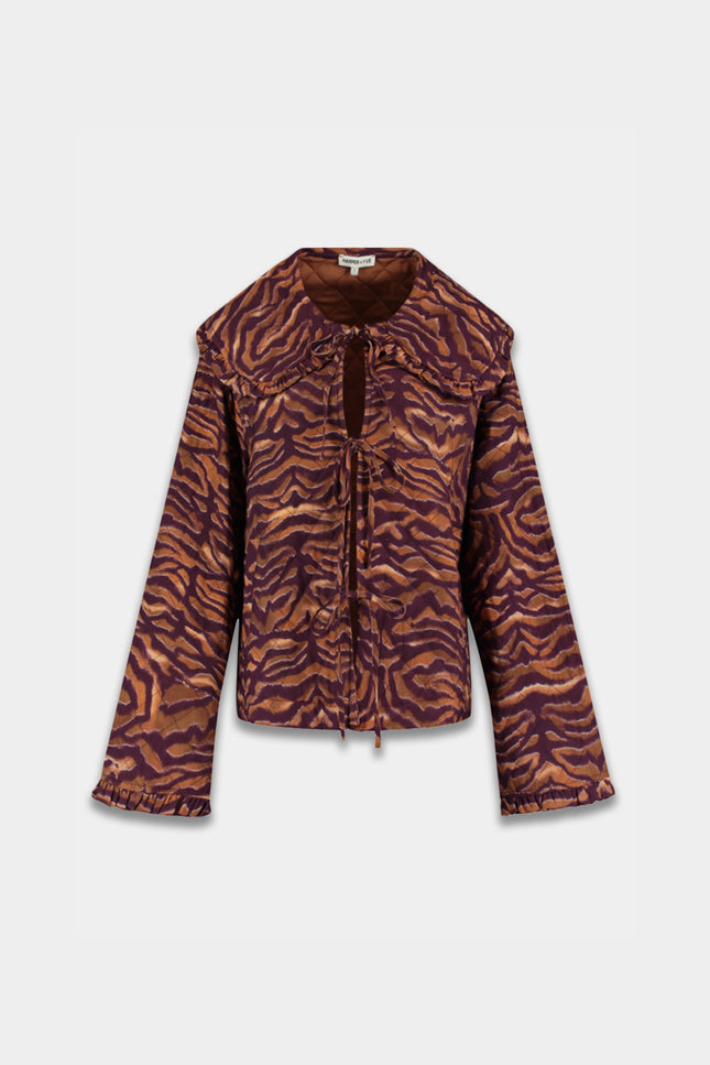 Harper & Yve Jacket Robbin Trashy Tiger SS6P202 Stretchshop.nl