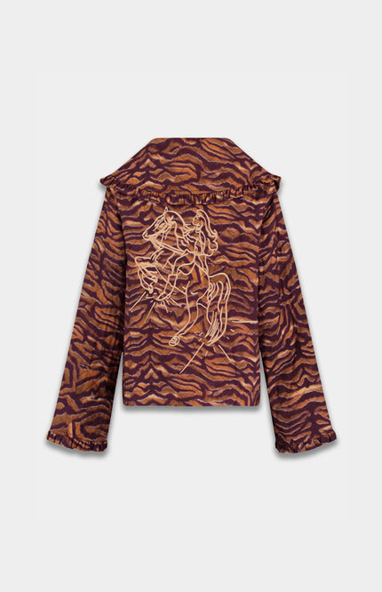 Harper & Yve Jacket Robbin Trashy Tiger SS6P202 Stretchshop.nl