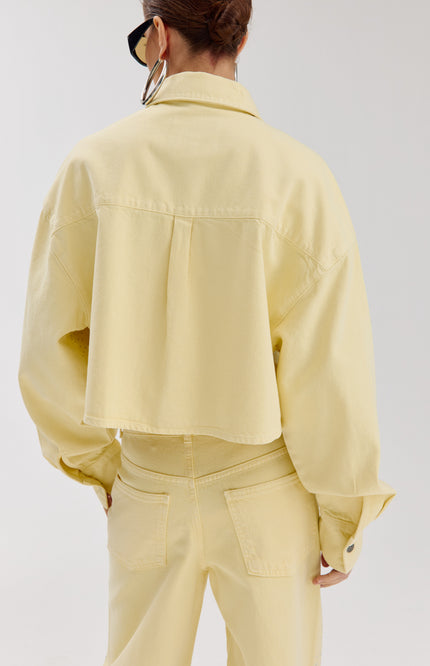 Harper & Yve Jacket Sam Light Yellow SS6D601 Stretchshop.nl