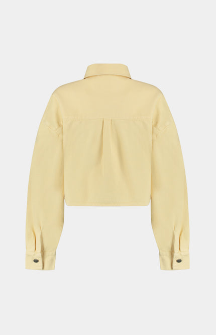 Harper & Yve Jacket Sam Light Yellow SS6D601 Stretchshop.nl