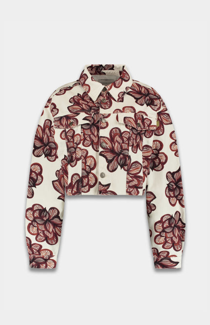 Harper & Yve Jacket Willow Desert Flower Ecru SS6D200 Stretchshop.nl