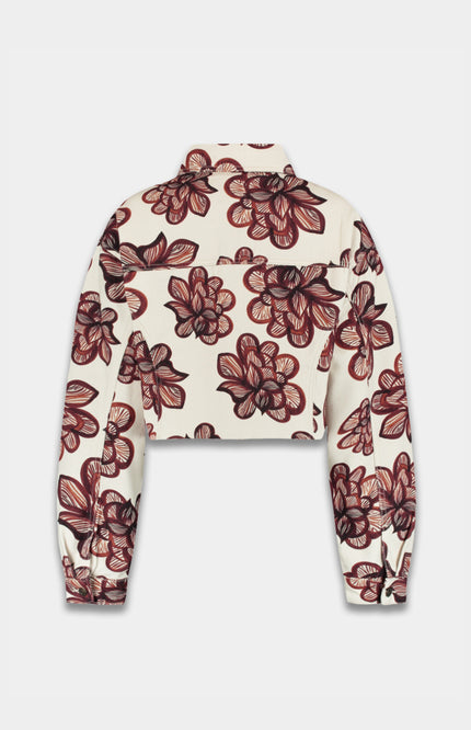 Harper & Yve Jacket Willow Desert Flower Ecru SS6D200 Stretchshop.nl
