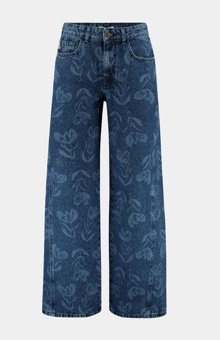 Harper & Yve Jeans Mayra Mid Blue SS6D109 Stretchshop.nl
