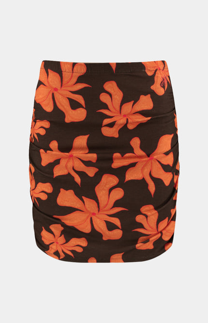 Harper & Yve Rok Joey Wild Flower Orange SS6T001 Stretchshop.nl