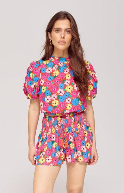 Harper & Yve Short Ruby Floral Mix HS25J104 Stretchshop.nl