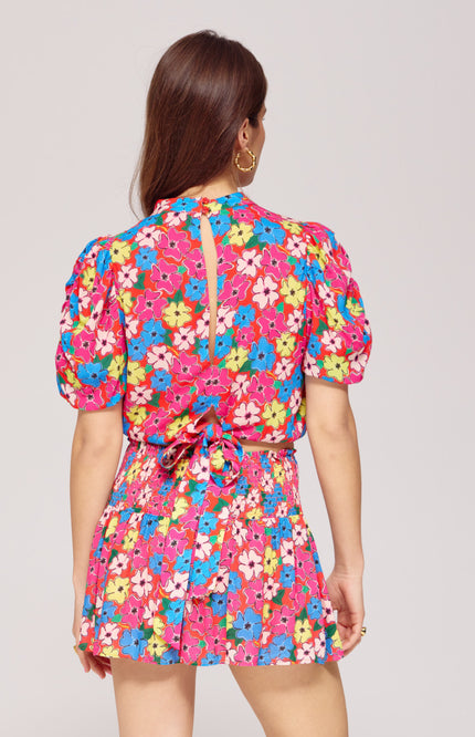 Harper & Yve Short Ruby Floral Mix HS25J104 Stretchshop.nl