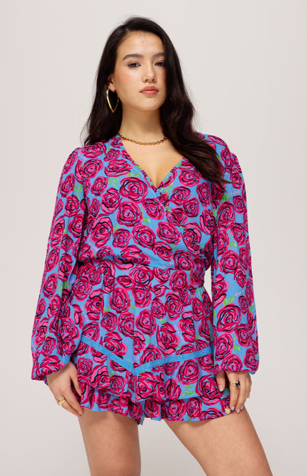 Harper & Yve Short Yanick Iconic Rose SS25J001 Stretchshop.nl