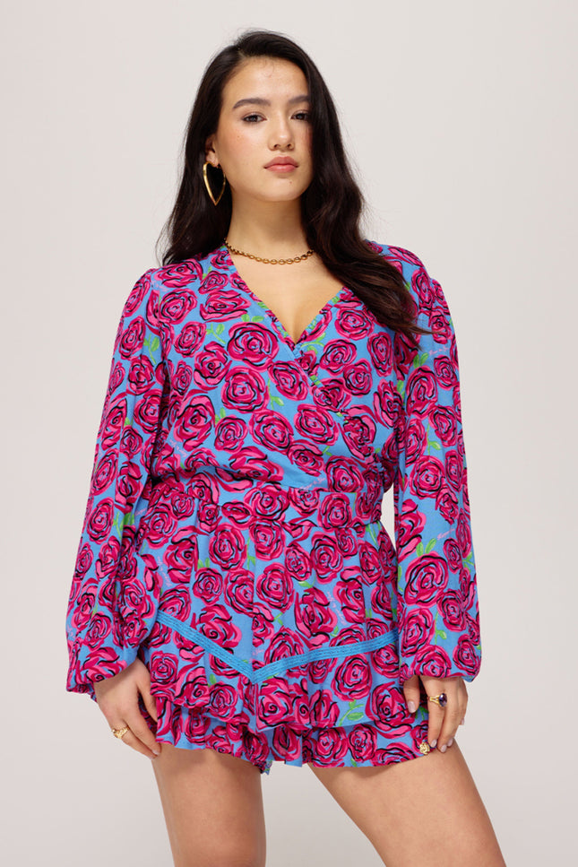 Harper & Yve Short Yanick Iconic Rose SS25J001 Stretchshop.nl