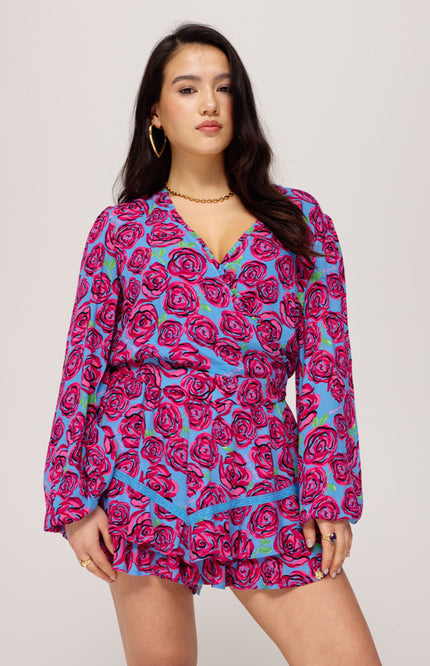 Harper & Yve Short Yanick Iconic Rose SS25J001 Stretchshop.nl