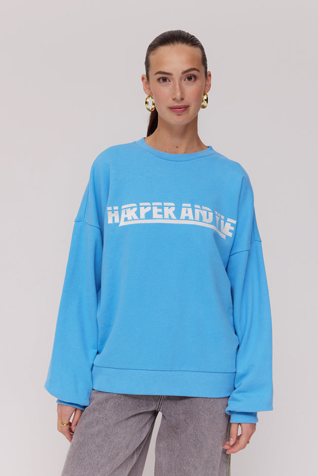 Harper & Yve Sweater Lex Salty Water SS6Y503 Stretchshop.nl
