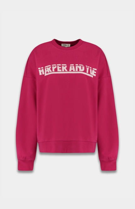 Harper & Yve Sweater Lex Sangria SS6Y503 Stretchshop.nl