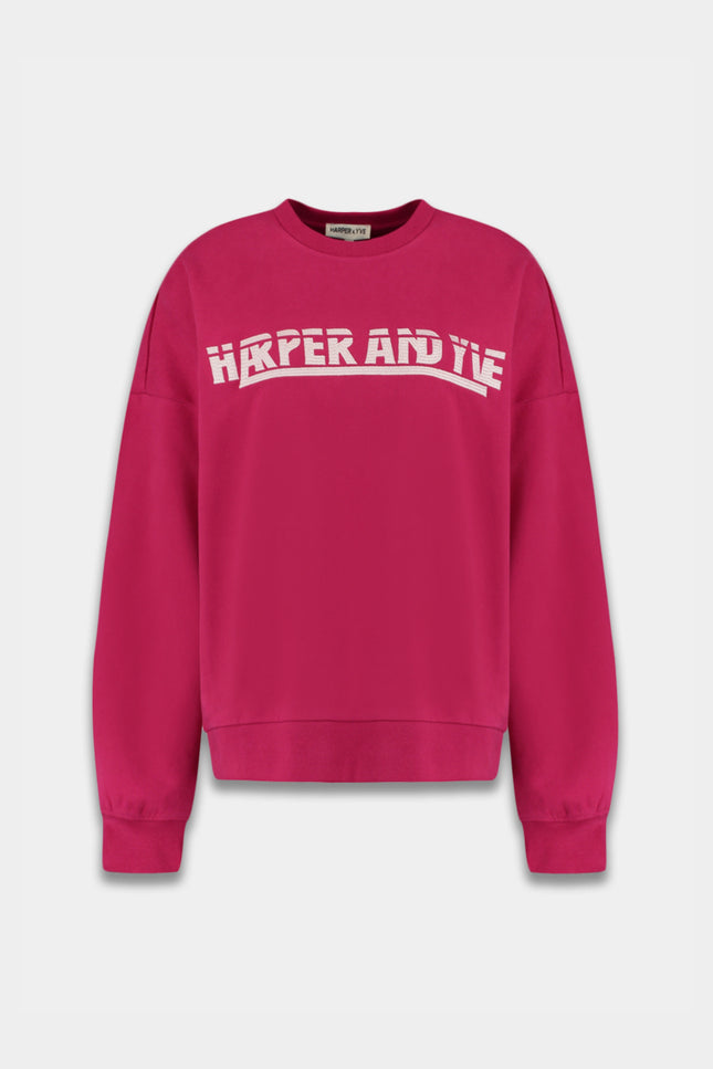 Harper & Yve Sweater Lex Sangria SS6Y503 Stretchshop.nl