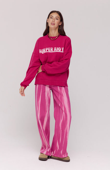 Harper & Yve Sweater Lex Sangria SS6Y503 Stretchshop.nl
