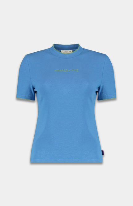 Harper & Yve T-Shirt Cammy Ultramarine AW25P400 Stretchshop.nl