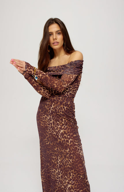 Harper & Yve Top jenny lexie leopard Stretchshop.nl