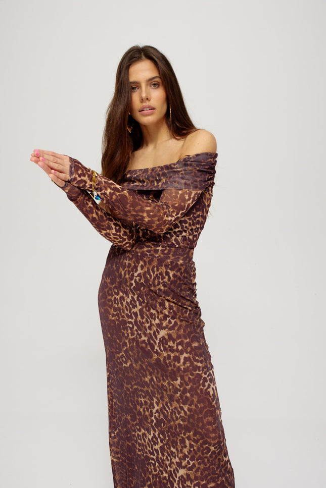 Harper & Yve Top jenny lexie leopard Stretchshop.nl