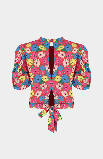 Harper & Yve Top Macey Floral Mix HS25J405 Stretchshop.nl