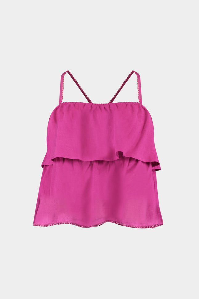 Harper & Yve Top Maye Vivid Viola HS25P409 Stretchshop.nl