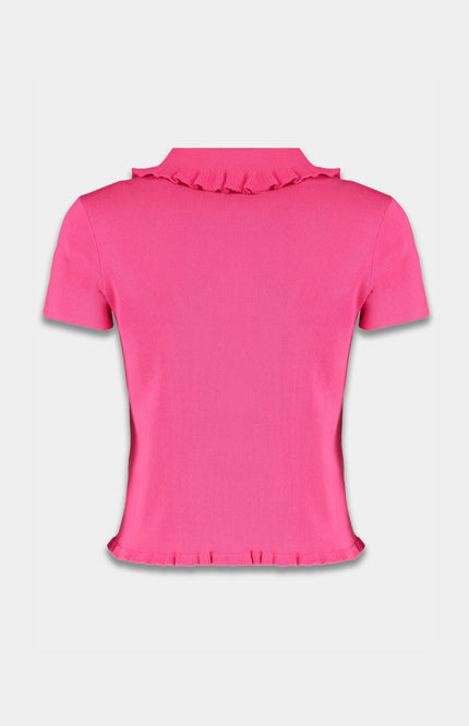 Harper & Yve Top Semmy Hot Pink SS25P401 Stretchshop.nl