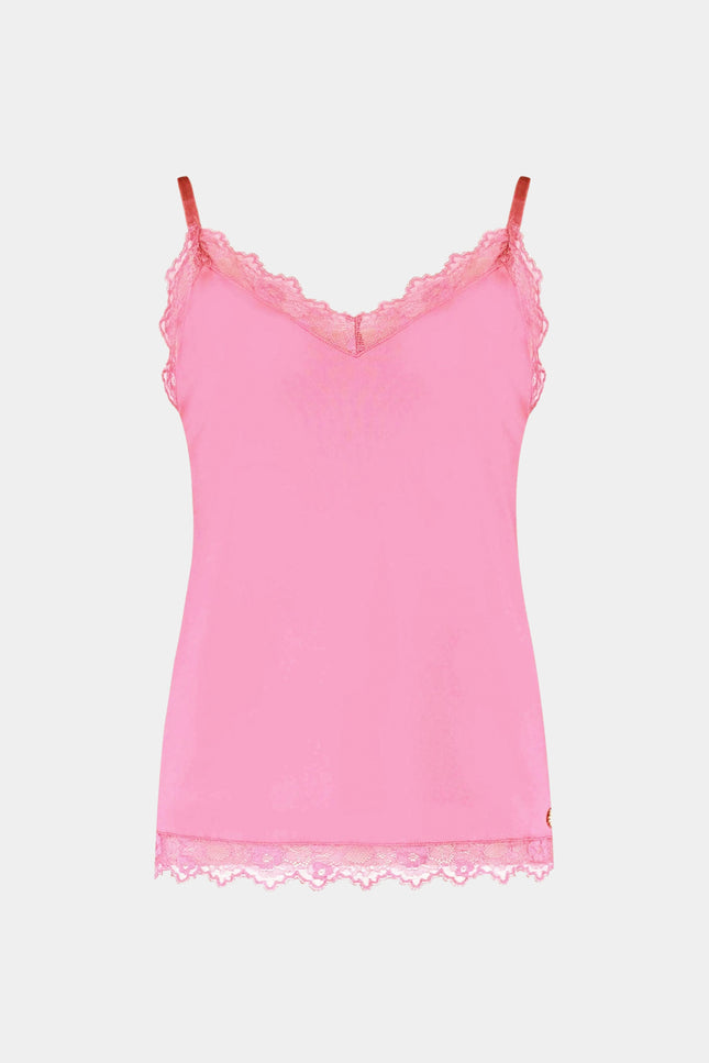 Harper & Yve Top Yve Spicy Bittersweet Pink SS25P420 Stretchshop.nl