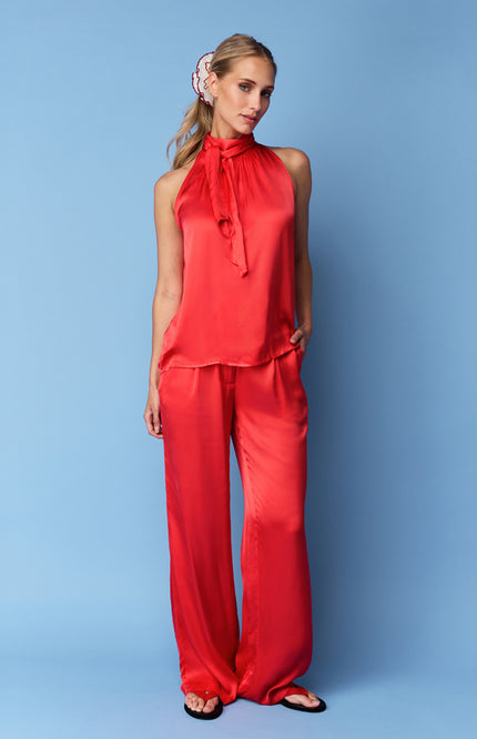 Ibana Broek Pasha Rosa Coral Stretchshop.nl