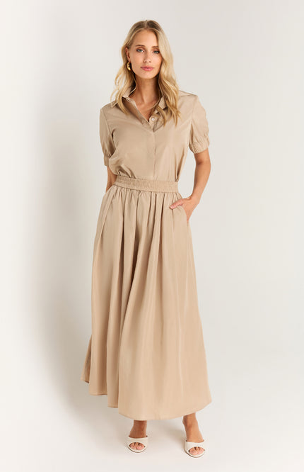 Ibana Rok Sana Ostra Beige Stretchshop.nl
