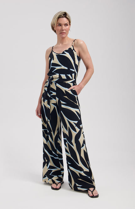 Lady Day Travel Jumpsuit Janna Leya Print L18.380.3336 Stretchshop.nl