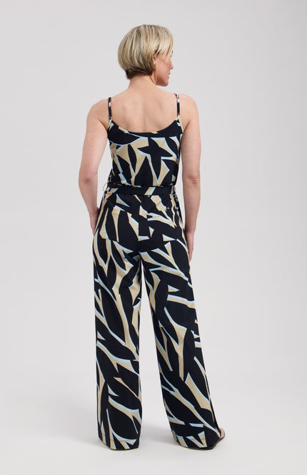 Lady Day Travel Jumpsuit Janna Leya Print L18.380.3336 Stretchshop.nl